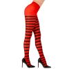 Striped Tights - Red & Black