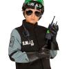 Kids Black Gloves