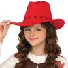 Kids Red Cowboy Hat