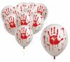 Bloody Handprints BalloonsBloody Handprints Balloons