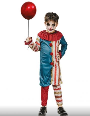Vintage Clown Boys Costume - Kids
