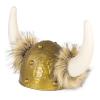 Deluxe Viking Helmet With Fur