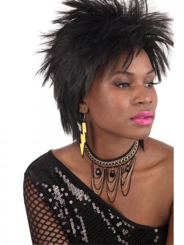 80's Earrings - Yellow