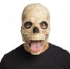 Skull Latex Mask Wit Moving Mouth