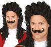 Pirate Wig with Mustache