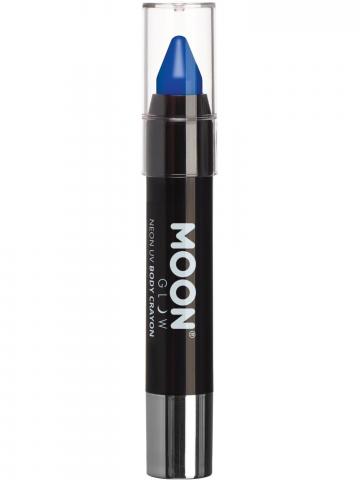 Moon Glow Neon UV Body Crayons - Blue
