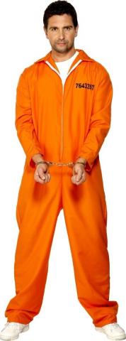 orange Prisoner Costume