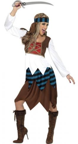 caribbean pirate lady costume