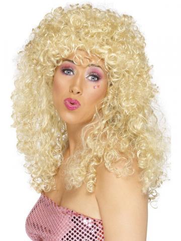 70's boogie wig - blonde