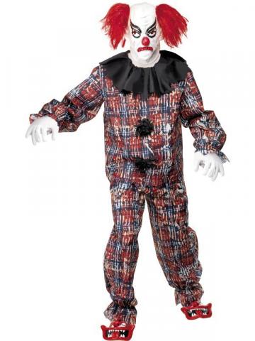 scary clown costume