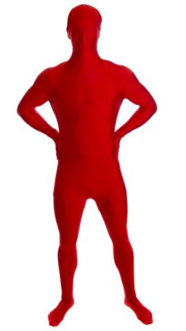 Red body suit