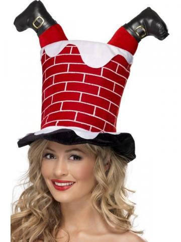 Santa Up The Chimney Hat