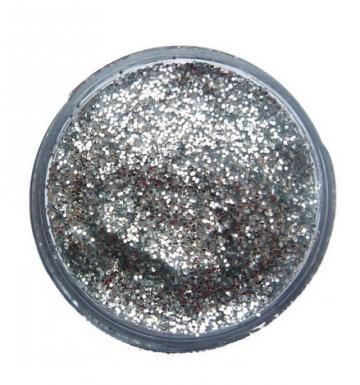 Silver Glitter Gel - 12ml