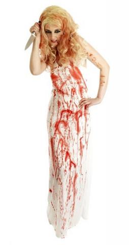 Bloody prom dress