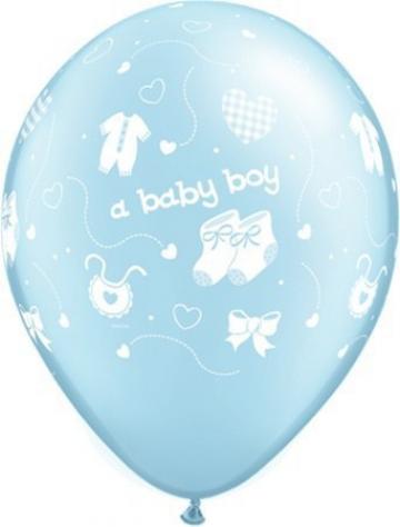 Light Blue Baby Boy Balloon