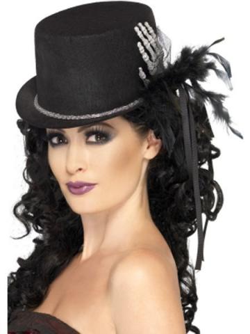 Black Hat With Skeleton Hand