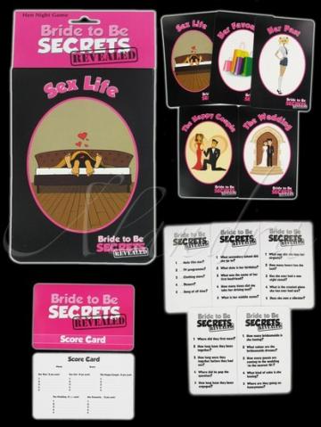Bride To Be Trivia Cards
