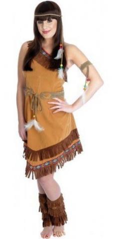 Indian squaw costume