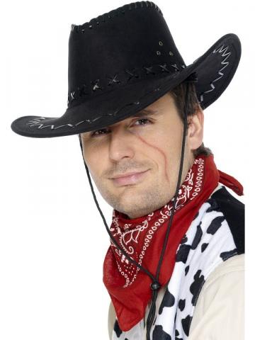 Deluxe Cowboy Hat - Black