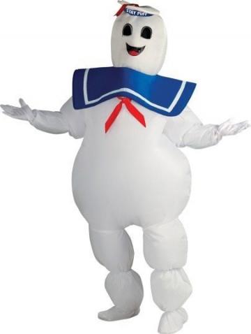 Inflatable Marshmallow Man - Ghostbuster Costume
