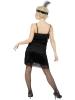 Fringe Flapper Costume - Black