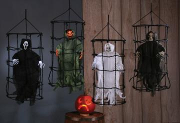 Caged Hanging Figures - 48cm