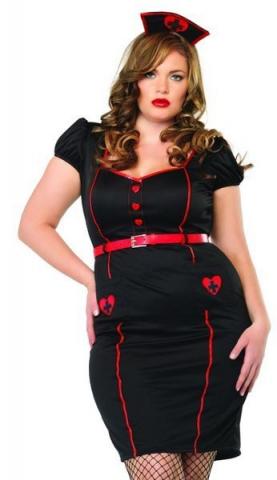 Nurse Knockout costume - Plus size