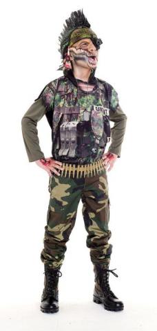 Sergeant Splatter Costume - Teen
