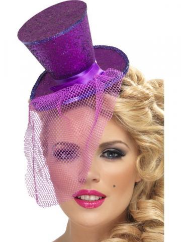 Purple Mini Top Hat