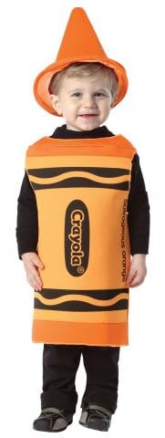Crayola Outrageous Orange Baby Costume