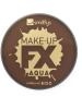 Aqua Based Dark Brown Face Paint - 16ml