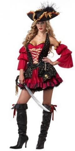 Spanish pirate costume