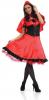 Plus size Red riding hood costume long dress