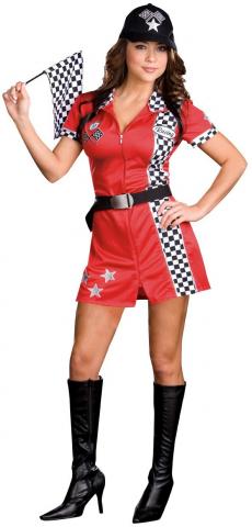 Racer girl costume