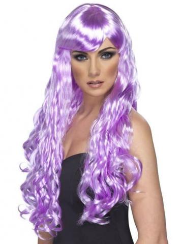Long Lilac Wig
