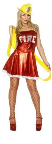 fire girl costume