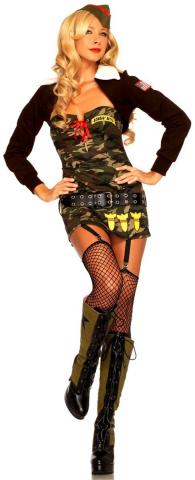 Army Fancy Dress Costume