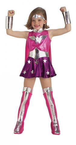 Teen Pink Wonder Woman costume