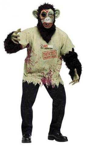 Zombie Chimp Costume