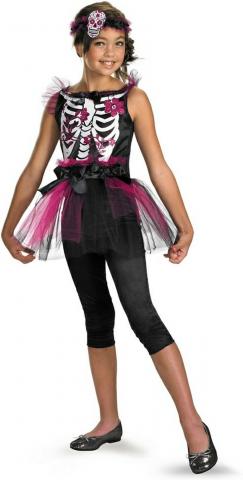 Kids Boney Ballerina costume