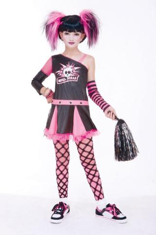 Gothic Cheerleader Costume
