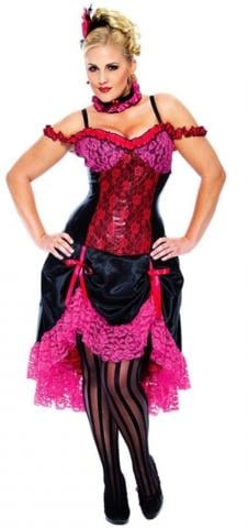 Madame Can Can Costume - Plus Size