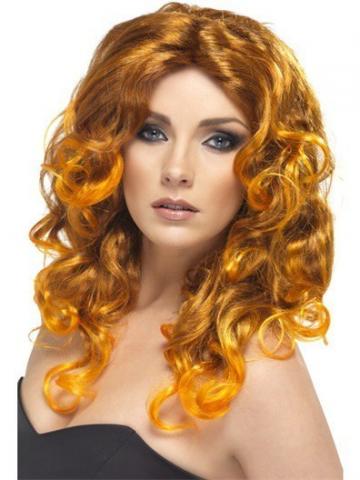 Light Auburn Glamour Wig
