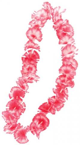 Pink/purple/ White Flower Lei