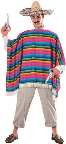 Mexican Serape & Sombrero