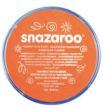 Orange Face Paint - 18ml
