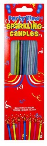Sparkling Candles - 18 Pack