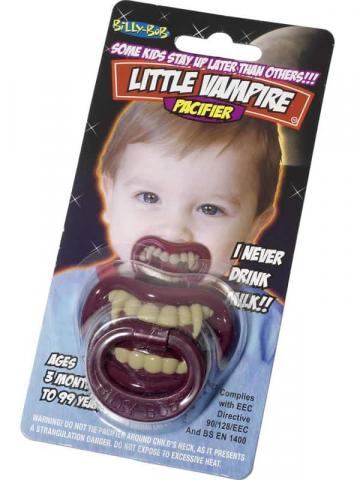Baby Vampire Teeth Dummy