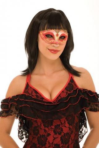 Masquerade Mask - Red