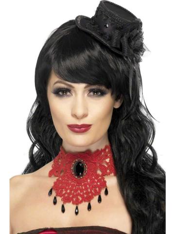 Gothic Vamp Lace Choker